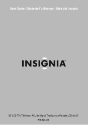 Insignia NS-32LCD User Manual (English)