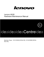 Lenovo H530 Lenovo H530 Hardware Maintenance Manual