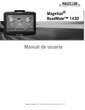 Magellan RoadMate 1430 Manual - Spanish