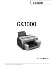 Ricoh GX3000 User Guide