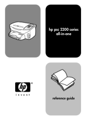 HP 2210 HP PSC 2200 Series All-in-One Products - (United Kingdom) Reference Guides