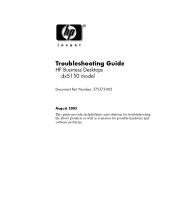 HP Dx5150 Troubleshooting Guide
