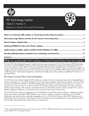 HP BladeSystem c3000 ISS Technology Update, Volume 7 Number 5 - Newsletter