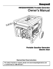Honeywell 5500 Owners Manual