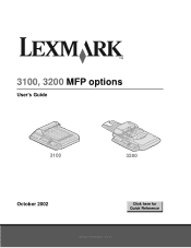 Lexmark 3200 Color Jetprinter User's Reference