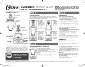 Oster Pro 500 User Manual