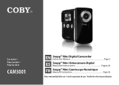 Coby CAM3001 User Manual