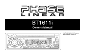 Jensen BT1611I Owners Manual