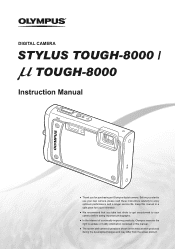 Olympus 226750 STYLUS TOUGH-8000 Instruction Manual (English)