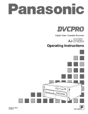 Panasonic AJD455 AJD455 User Guide