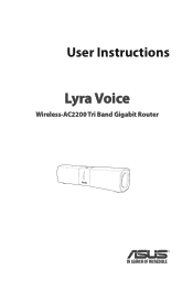 Asus Lyra Voice users manual in English