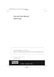 Haier HR24D1VAR User Manual