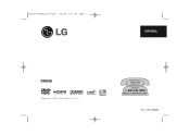 LG DN898 Owner's Manual (Español)