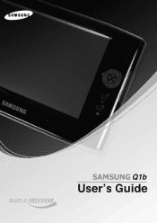 Samsung NP-Q1B Quick Guide (easy Manual) (ver.1.0) (English)