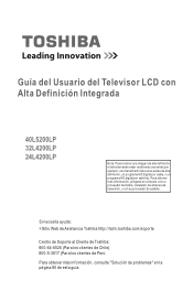 Toshiba 32L4200LP Guia del Usario del Televisor LCD con Alta Definicion Integrada (Español)