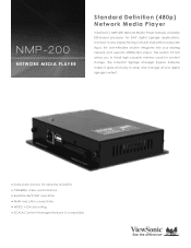 ViewSonic NMP-200 NMP-200 Datasheet