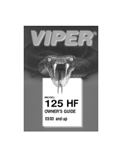 Viper 125HF Owner Manual