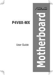 Asus P4V8X-MX Motherboard DIY Troubleshooting Guide