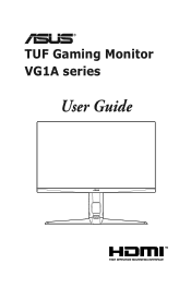 Asus TUF GAMING VG27AQL1A VG27AQL1A Series User Guide