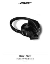 Bose AE2w Bluetooth Owner's guide