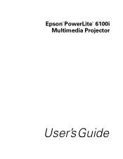 Epson 6100i User's Guide