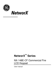 GE NX-148E User Manual
