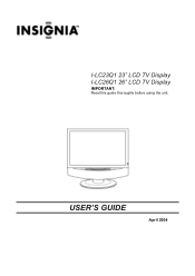 Insignia I-LC23Q1 User Manual (English)