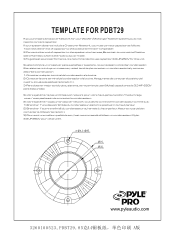 Pyle PDBT29 PDBT29 Manual 1