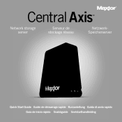 Seagate Maxtor Central Axis Central Axis Network storage Server 1 Quick Start Guide