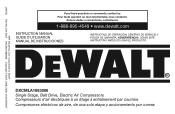 Dewalt DXCMLA1683066 Instruction Manual