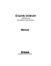 D-Link DCM-201 User Manual