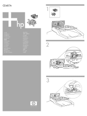 HP Color LaserJet CM6030/CM6040 HP Color LaserJet CM6030 and CM6040 MFP Series - (multiple language) ADF PM Kit Install Guide