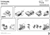 Lexmark X2450 Setup Sheet