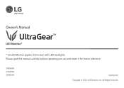 LG 24GN60R-B Owners Manual