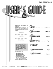 Maytag MGC5430BDW User Guide