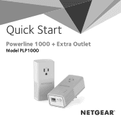 Netgear PLP1000 Quick Start Guide
