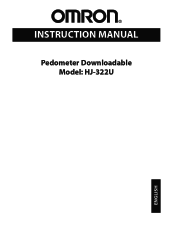 Omron HJ-322U Instruction Manual
