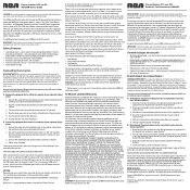 RCA AH630R Owner/User Manual