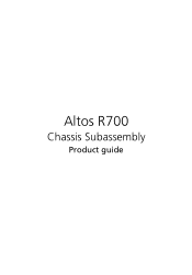 Acer Altos R701 Altos R700 Chassis Subassembly