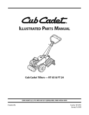 Cub Cadet RT 65 H Parts Catalog