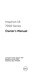 Dell Inspiron 14 7437 Owner's Manual