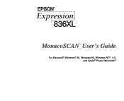 Epson 836XL User Manual - Color Calibration
