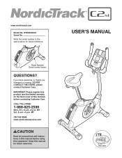 NordicTrack C2 Si Bike User Manual