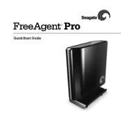 Seagate FreeAgent Pro Quick Start Guide