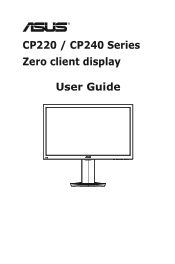 Asus CP220 CP240 Series User Guide