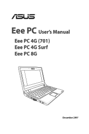 Asus Eee PC 4G Surf Linux User Manual