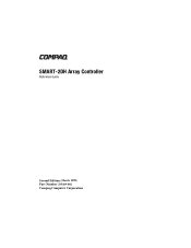 Compaq ProLiant 2500 SMART-2DH Array Controller Reference Guide