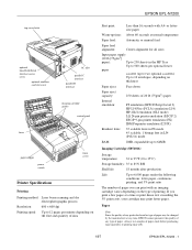 Epson EPL-N1200 Product Information Guide