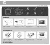 HP df820 HP df820a3,df780 Digital Picture Frame - Quick Start Guide