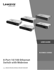 Linksys MGBLH1 Cisco SRW208, SRW208G, SRW208L, SRW208MP, SRW208P 8-port 10/100 Ethernet Switch Administration Guide